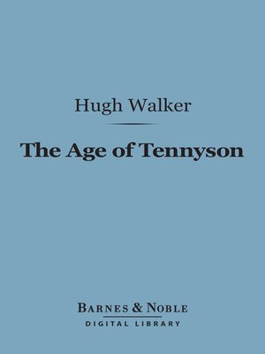 cover image of The Age of Tennyson (Barnes & Noble Digital Library)